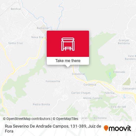 Rua Severino De Andrade Campos, 131-389 map
