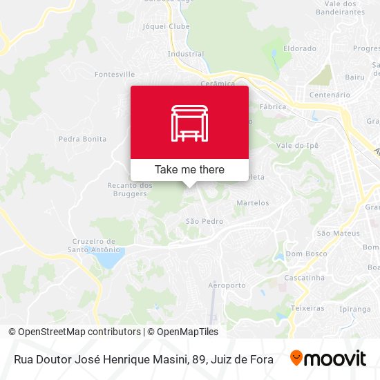 Rua Doutor José Henrique Masini, 89 map