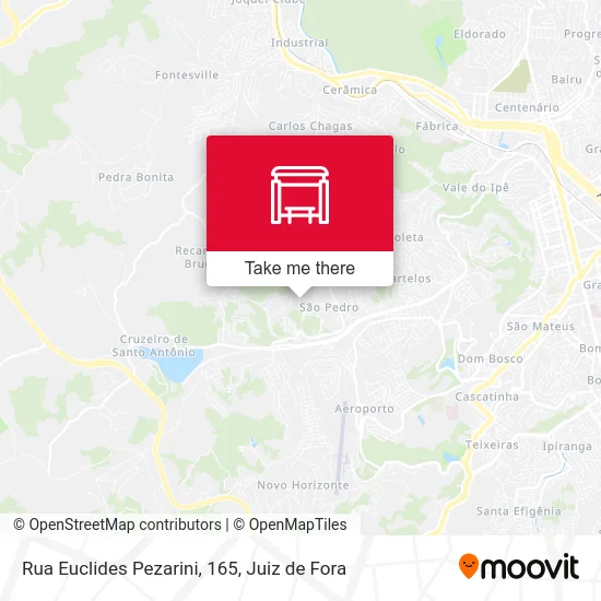 Rua Euclides Pezarini, 165 map