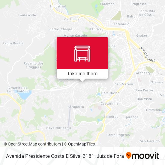 Avenida Presidente Costa E Silva, 2181 map