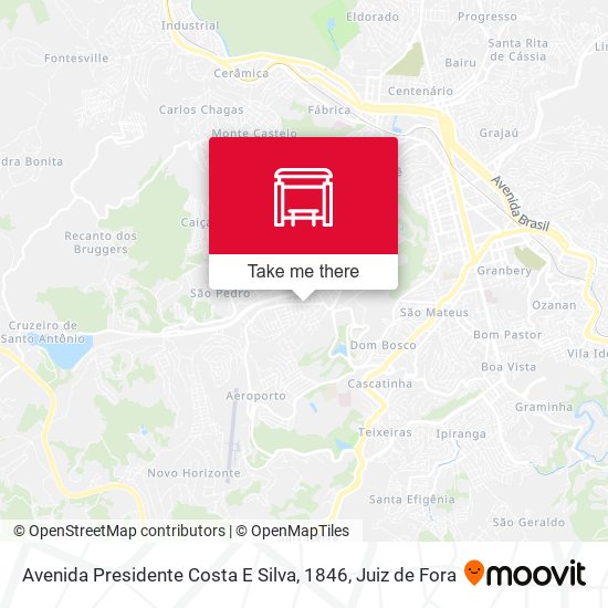 Avenida Presidente Costa E Silva, 1846 map