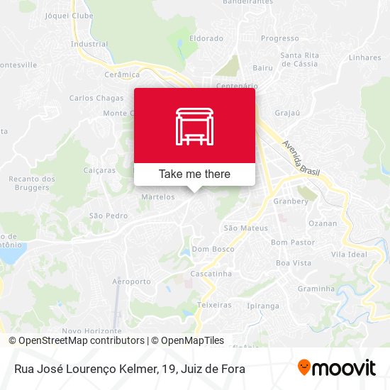Rua José Lourenço Kelmer, 19 map