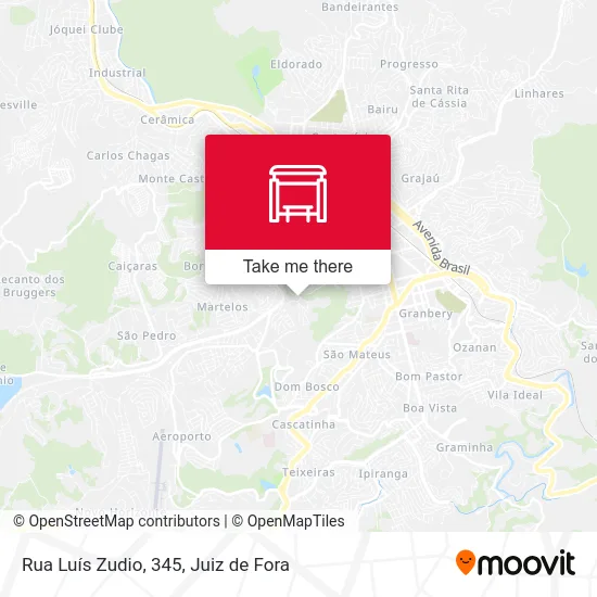 Rua Luís Zudio, 345 map