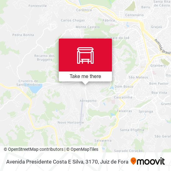 Avenida Presidente Costa E Silva, 3170 map