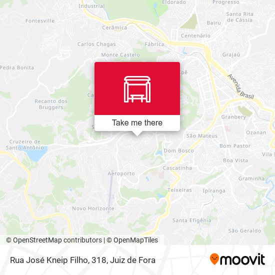 Rua José Kneip Filho, 318 map