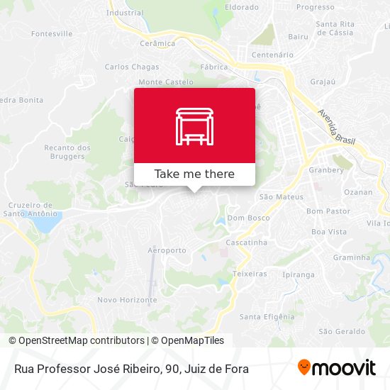 Rua Professor José Ribeiro, 90 map