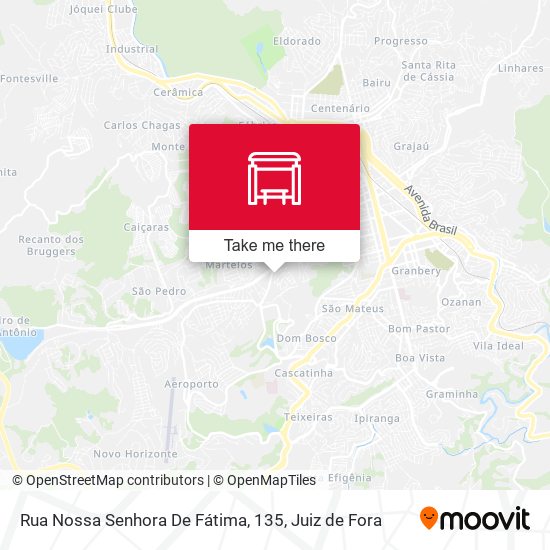 Rua Nossa Senhora De Fátima, 135 map