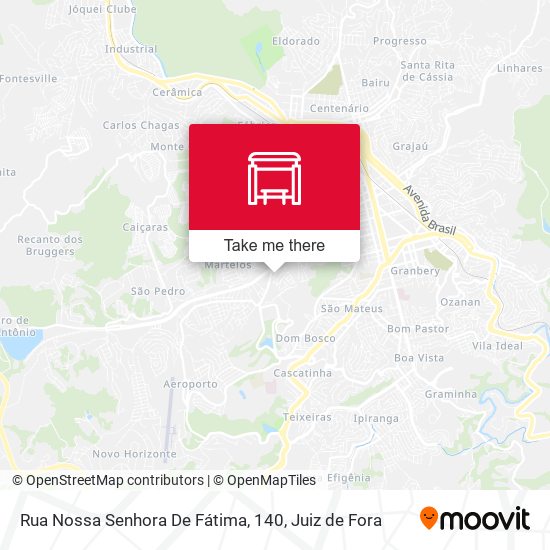 Mapa Rua Nossa Senhora De Fátima, 140