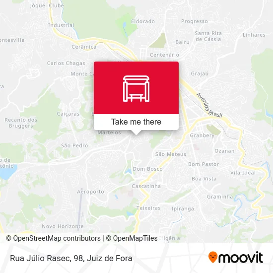 Rua Júlio Rasec, 98 map