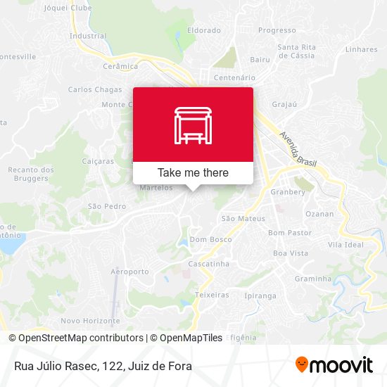 Rua Júlio Rasec, 122 map