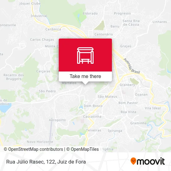 Rua Júlio Rasec, 122 map