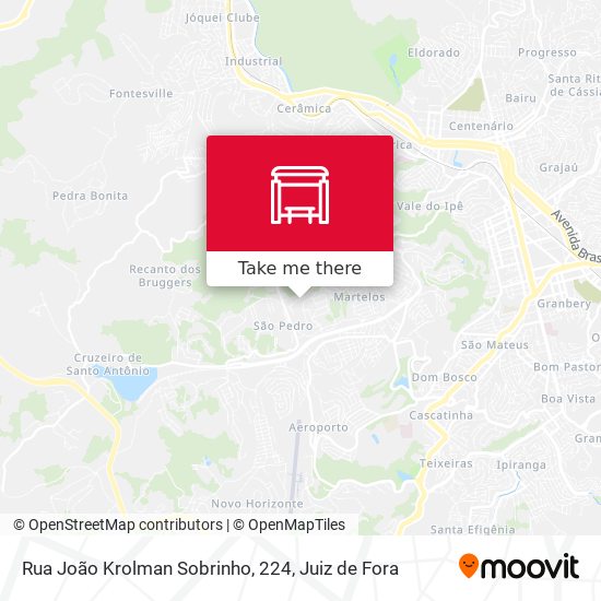 Rua João Krolman Sobrinho, 224 map