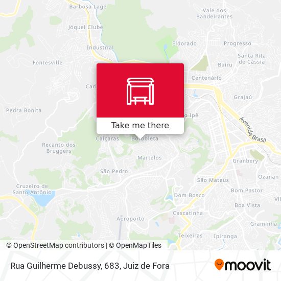 Rua Guilherme Debussy, 683 map