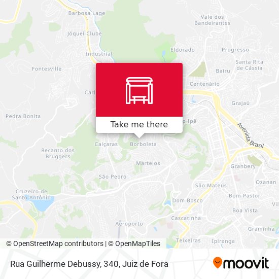 Rua Guilherme Debussy, 340 map