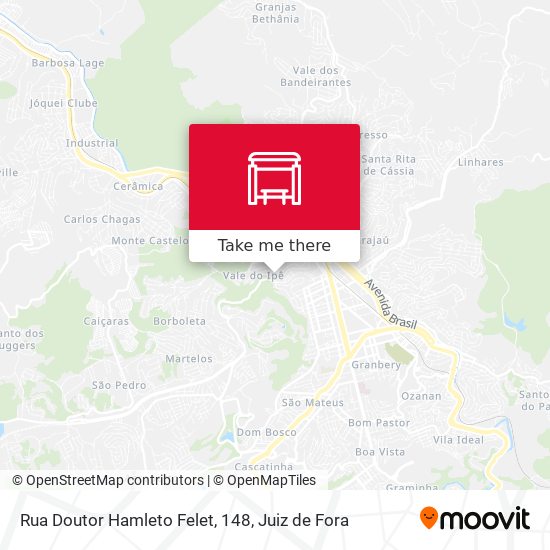 Rua Doutor Hamleto Felet, 148 map