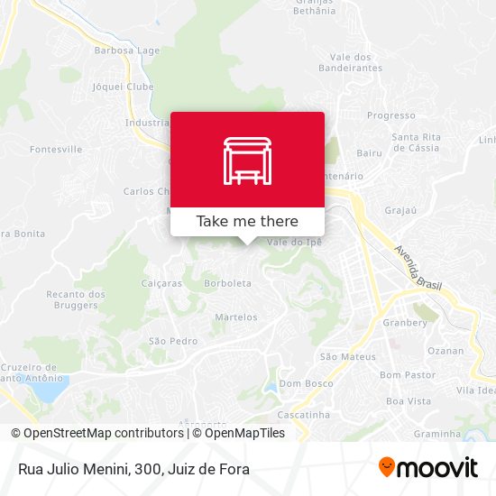 Rua Julio Menini, 300 map