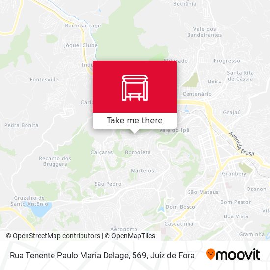 Rua Tenente Paulo Maria Delage, 569 map