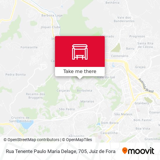 Rua Tenente Paulo Maria Delage, 705 map