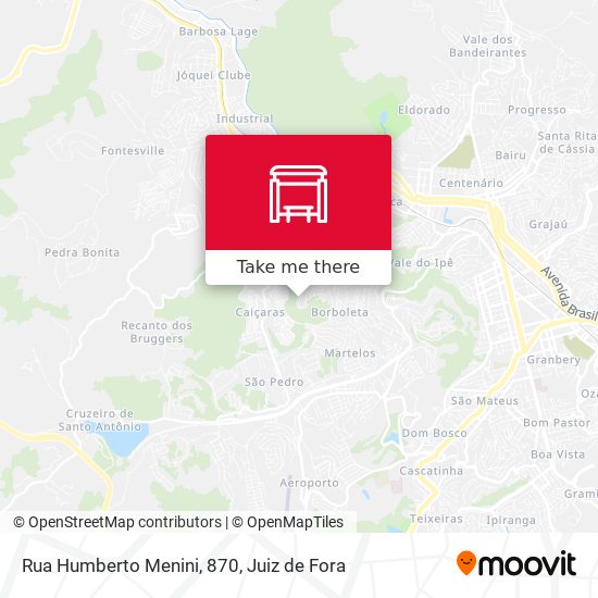 Rua Humberto Menini, 870 map