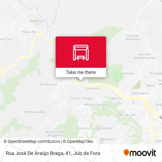 Rua José De Araújo Braga, 41 map
