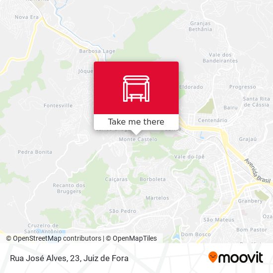 Rua José Alves, 23 map