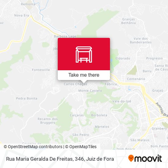 Rua Maria Geralda De Freitas, 346 map