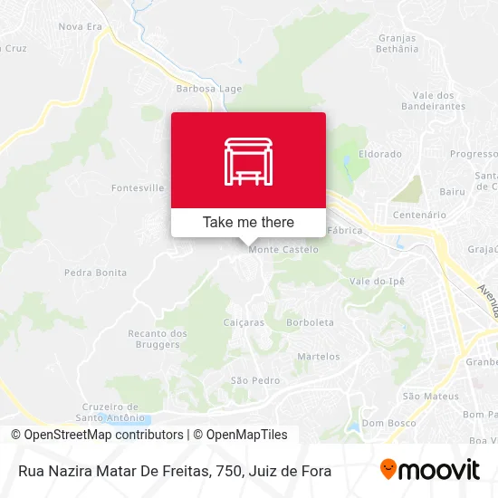 Rua Nazira Matar De Freitas, 750 map