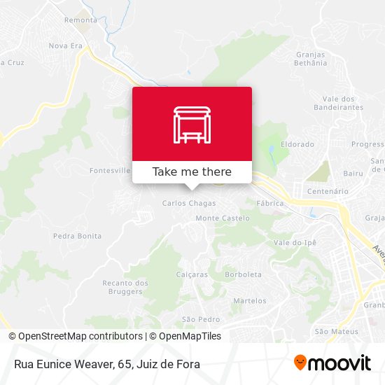 Rua Eunice Weaver, 65 map
