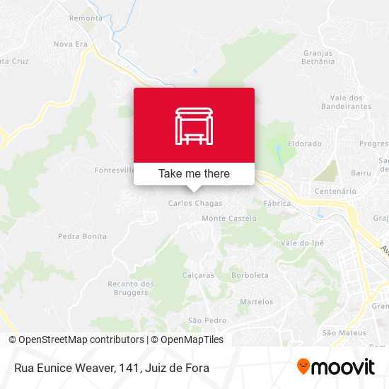 Rua Eunice Weaver, 141 map