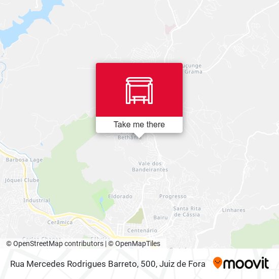 Rua Mercedes Rodrigues Barreto, 500 map