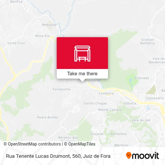 Rua Tenente Lucas Drumont, 560 map