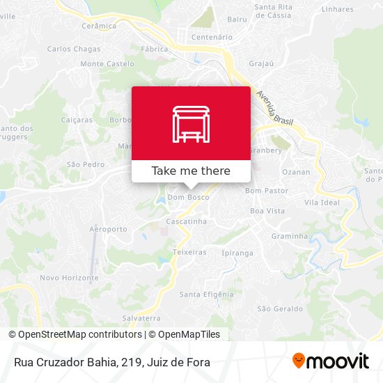 Rua Cruzador Bahia, 219 map