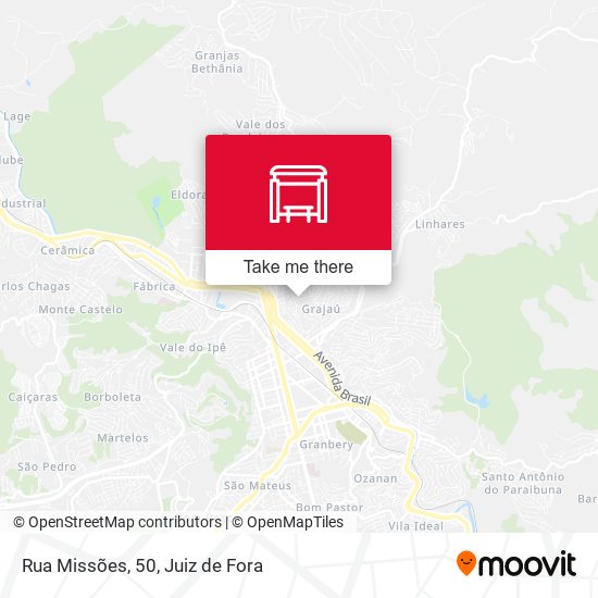 Rua Missões, 50 map