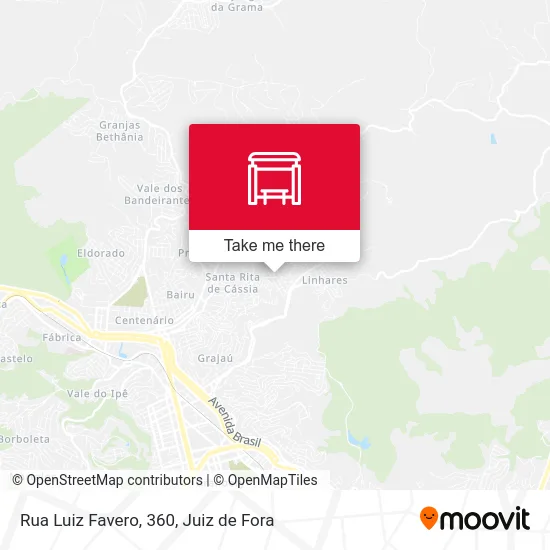 Rua Luiz Favero, 360 map