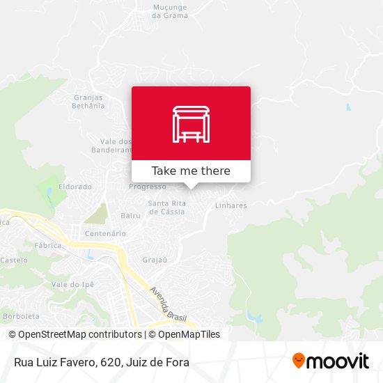 Rua Luiz Favero, 620 map