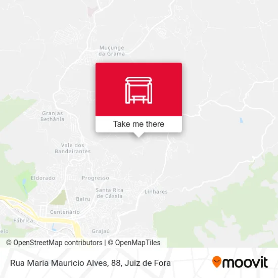 Rua Maria Mauricio Alves, 88 map