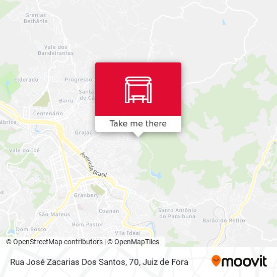 Rua José Zacarias Dos Santos, 70 map