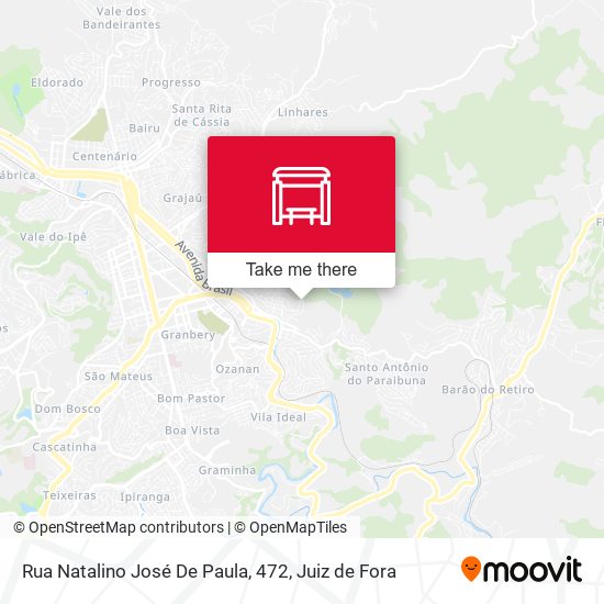 Rua Natalino José De Paula, 472 map