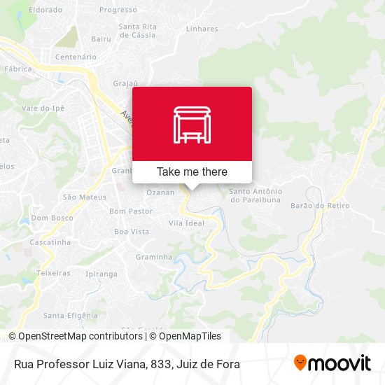 Rua Professor Luiz Viana, 833 map