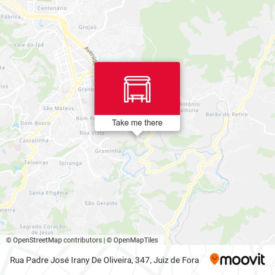 Rua Padre José Irany De Oliveira, 347 map