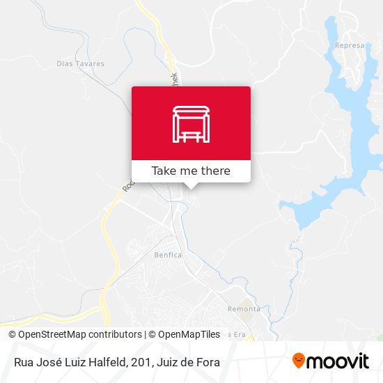 Rua José Luiz Halfeld, 201 map