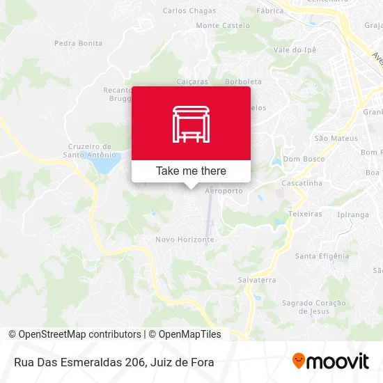 Rua Das Esmeraldas 206 map