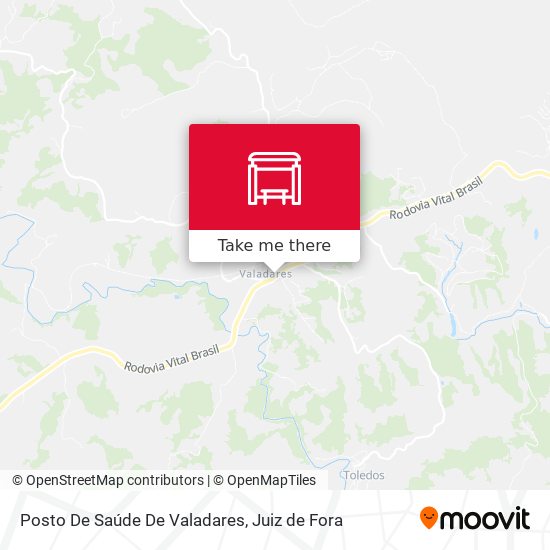 Posto De Saúde De Valadares map