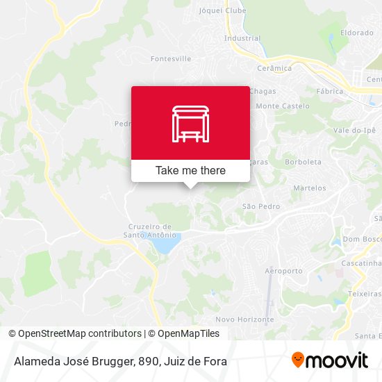 Alameda José Brugger, 890 map