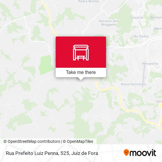 Rua Prefeito Luiz Penna, 525 map
