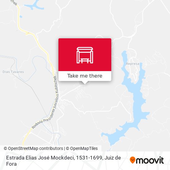 Estrada Elias José Mockdeci, 1531-1699 map
