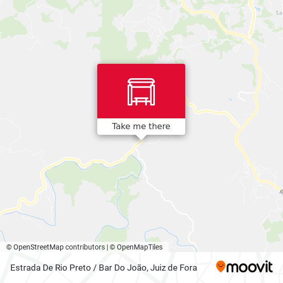 Estrada De Rio Preto / Bar Do João map