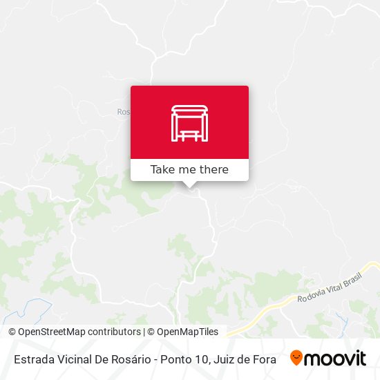 Estrada Vicinal De Rosário - Ponto 10 map