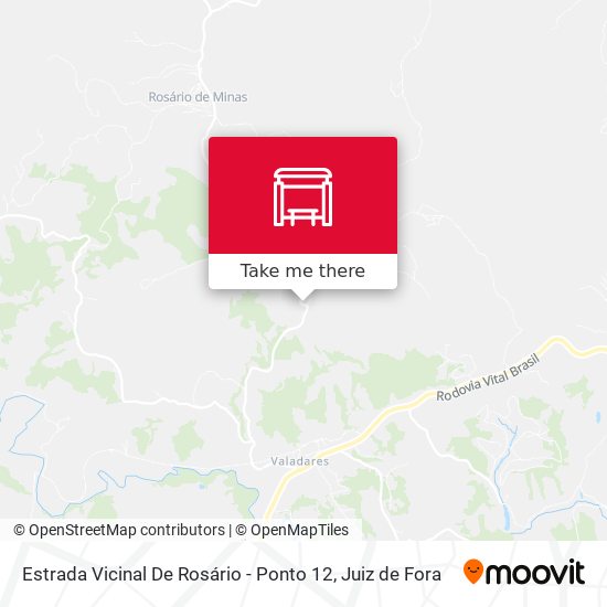 Estrada Vicinal De Rosário - Ponto 12 map
