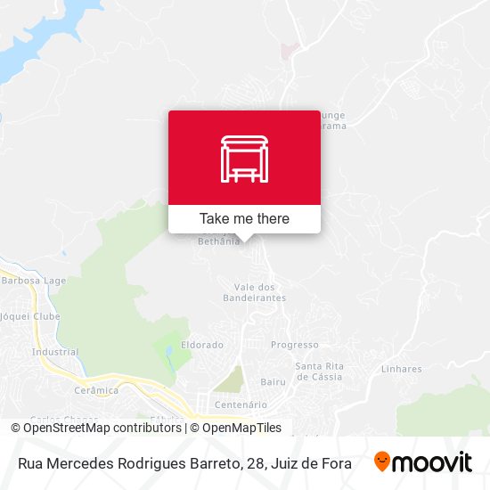 Mapa Rua Mercedes Rodrigues Barreto, 28